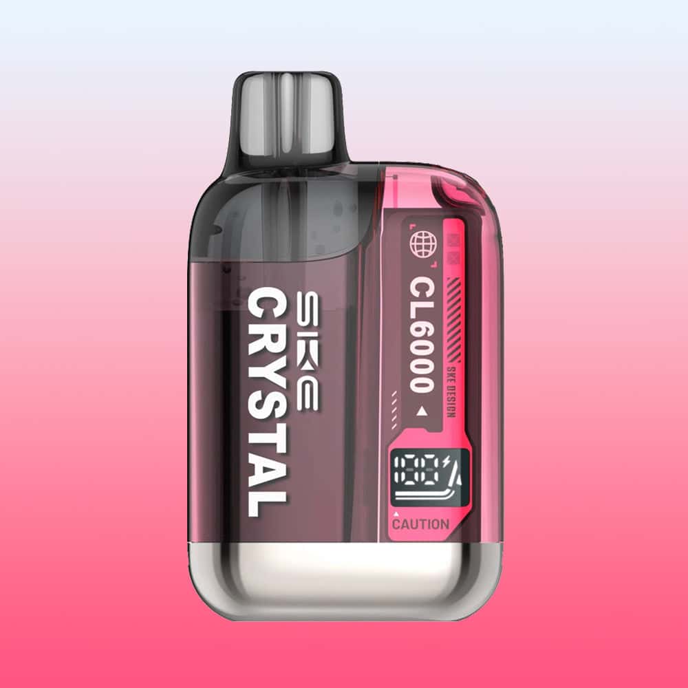 Ske Crystal CL6000 - Cherry Ice  | 5 Packs