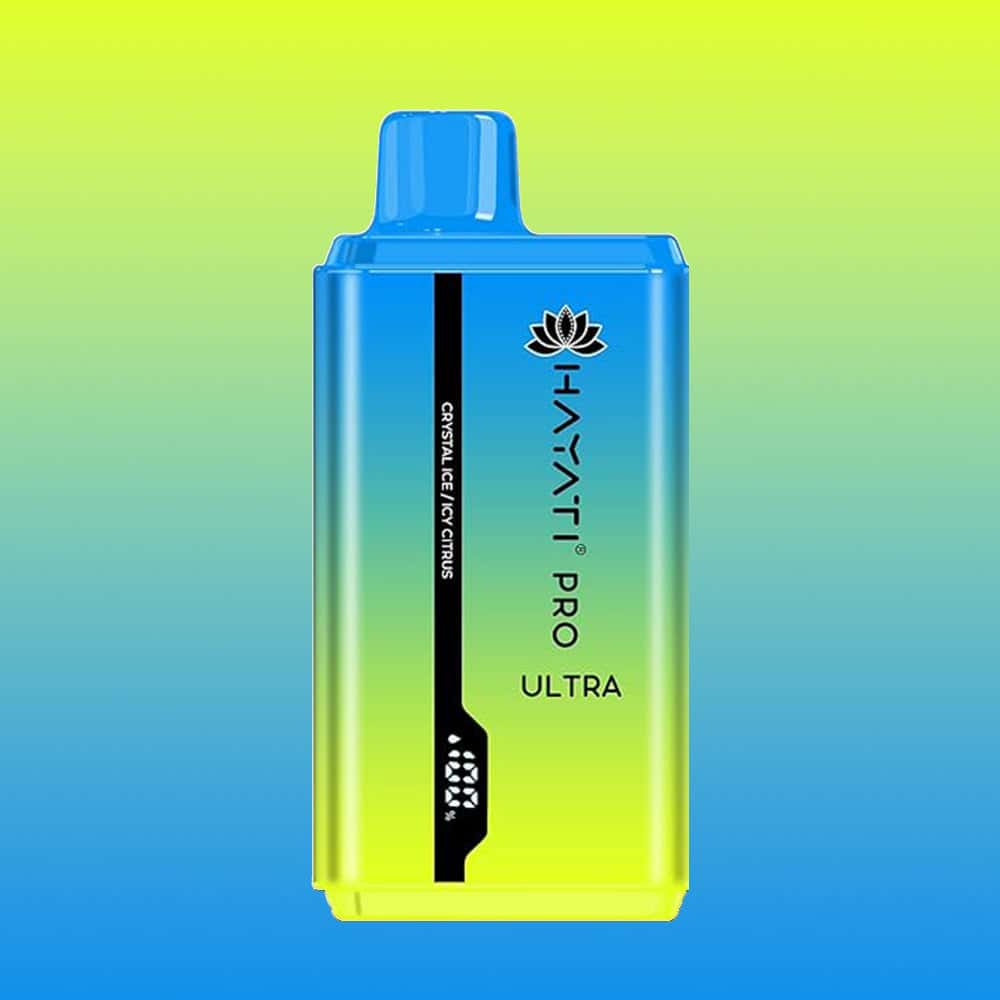 Hayati Pro Ultra 15000 - Crystal Ice / Icy Citrus | 10 Packs
