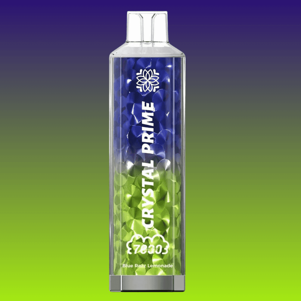 Crystal Prime 7000 - Blue Razz Lemonade  | 10 Packs