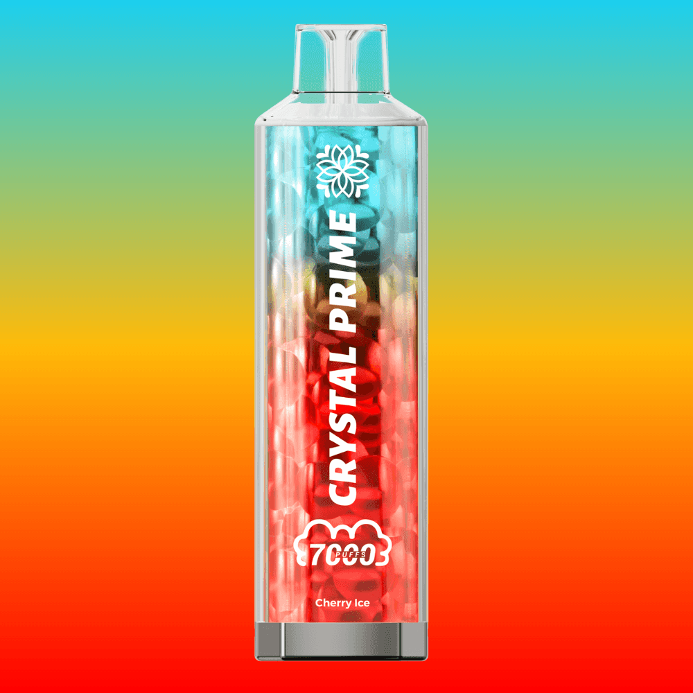 Crystal Prime 7000 - Cherry Ice  | 10 Packs
