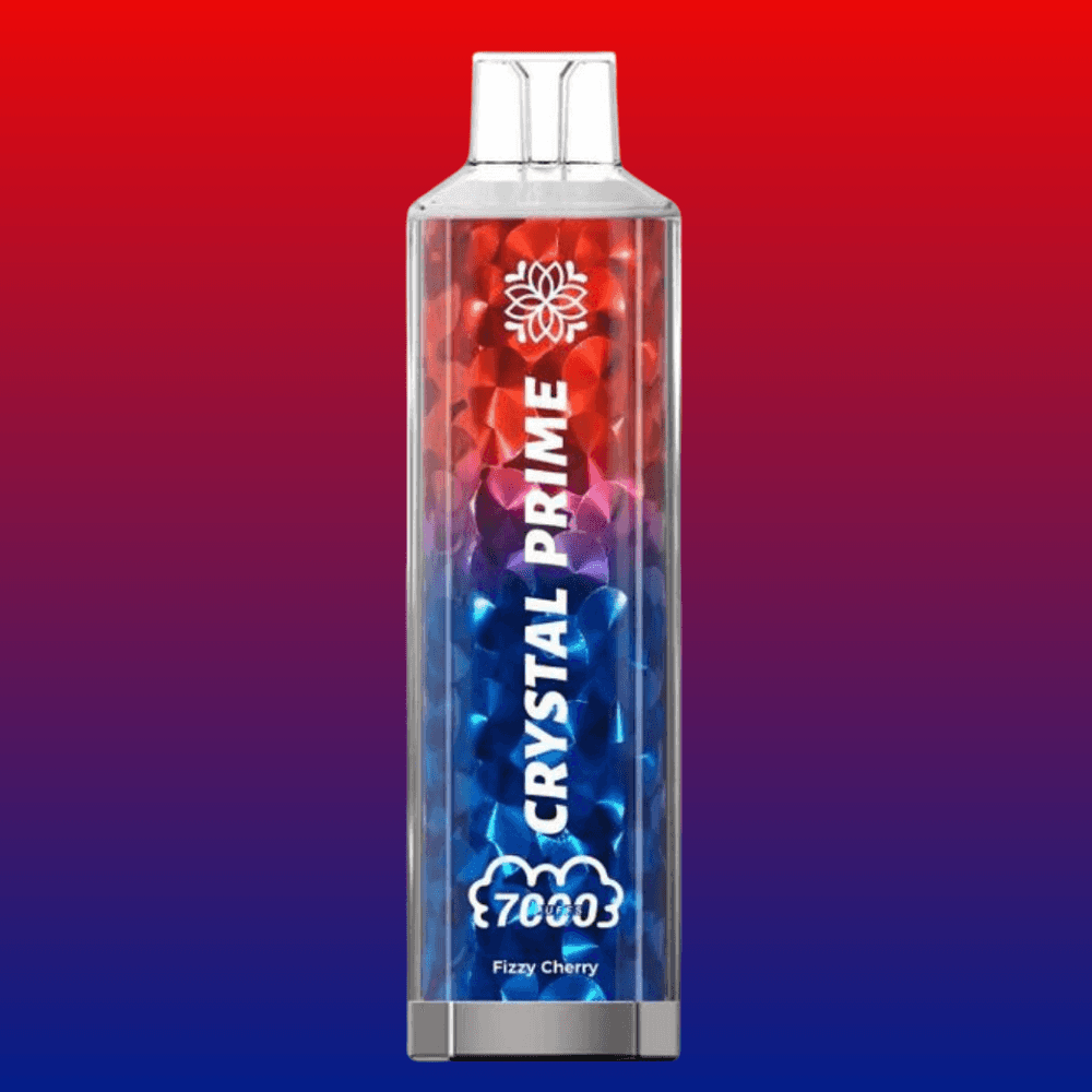 Crystal Prime 7000 - Fizzy Cherry  | 10 Packs