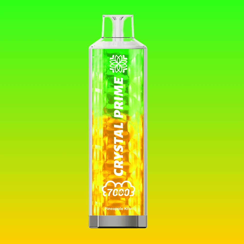 Crystal Prime 7000 - Pineapple Kiwi  | 10 Packs