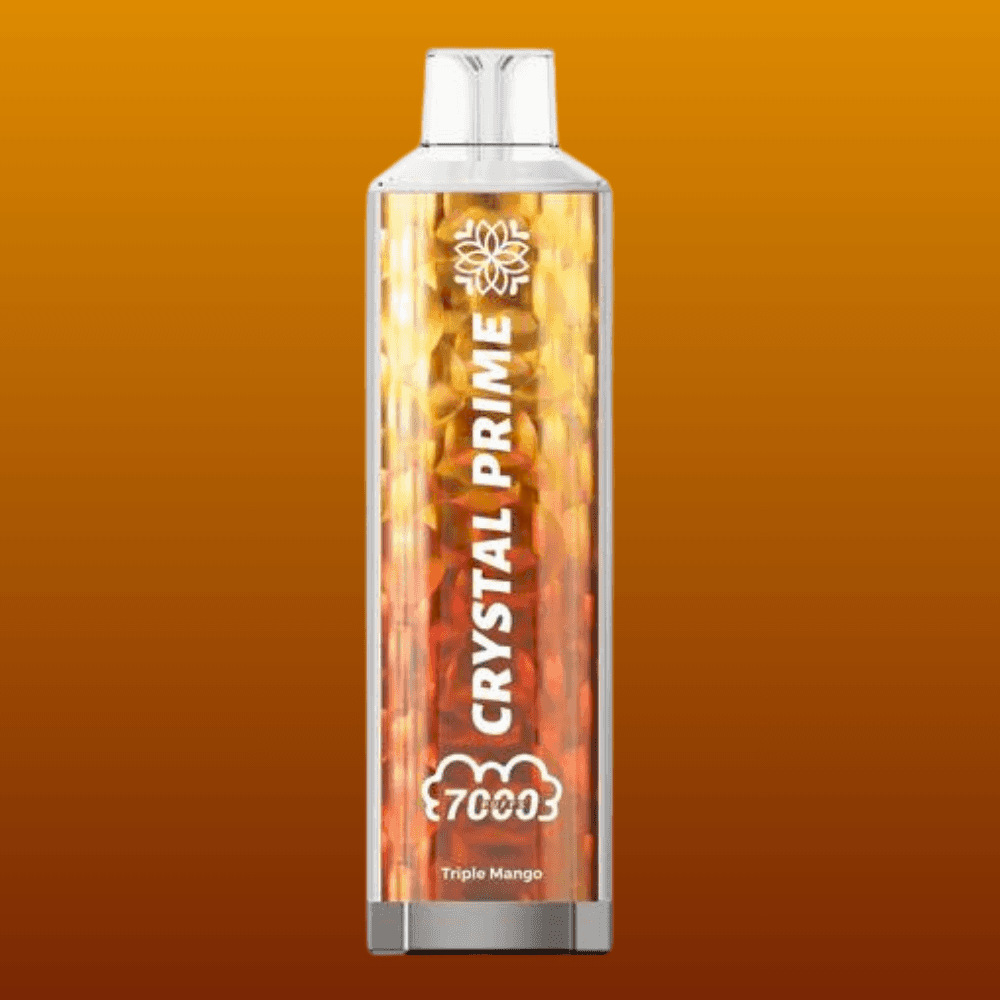 Crystal Prime 7000 - Triple Mango  | 10 Packs