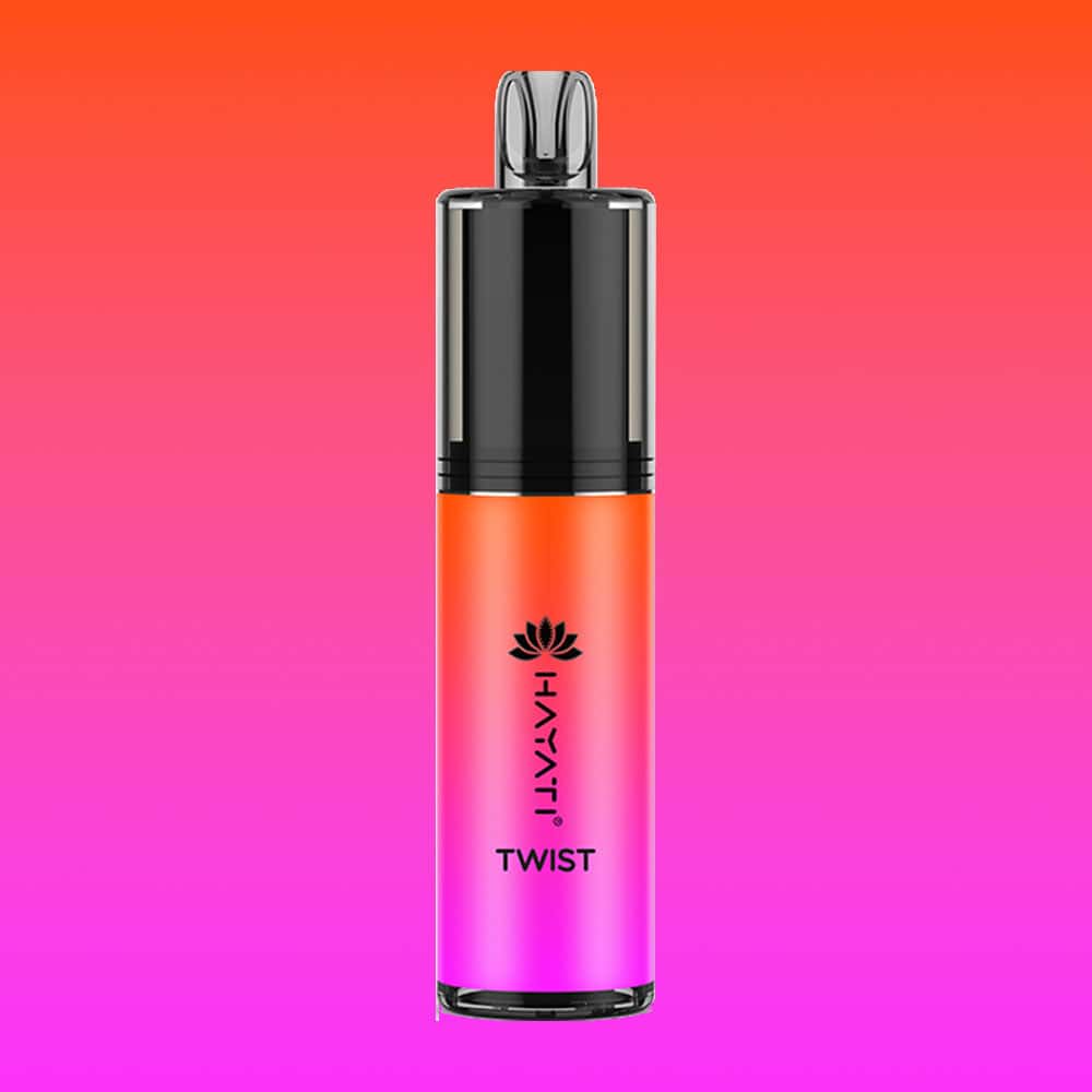 Hayati Twist 5000 - Strawberry Raspberry Ice  | 5 Packs