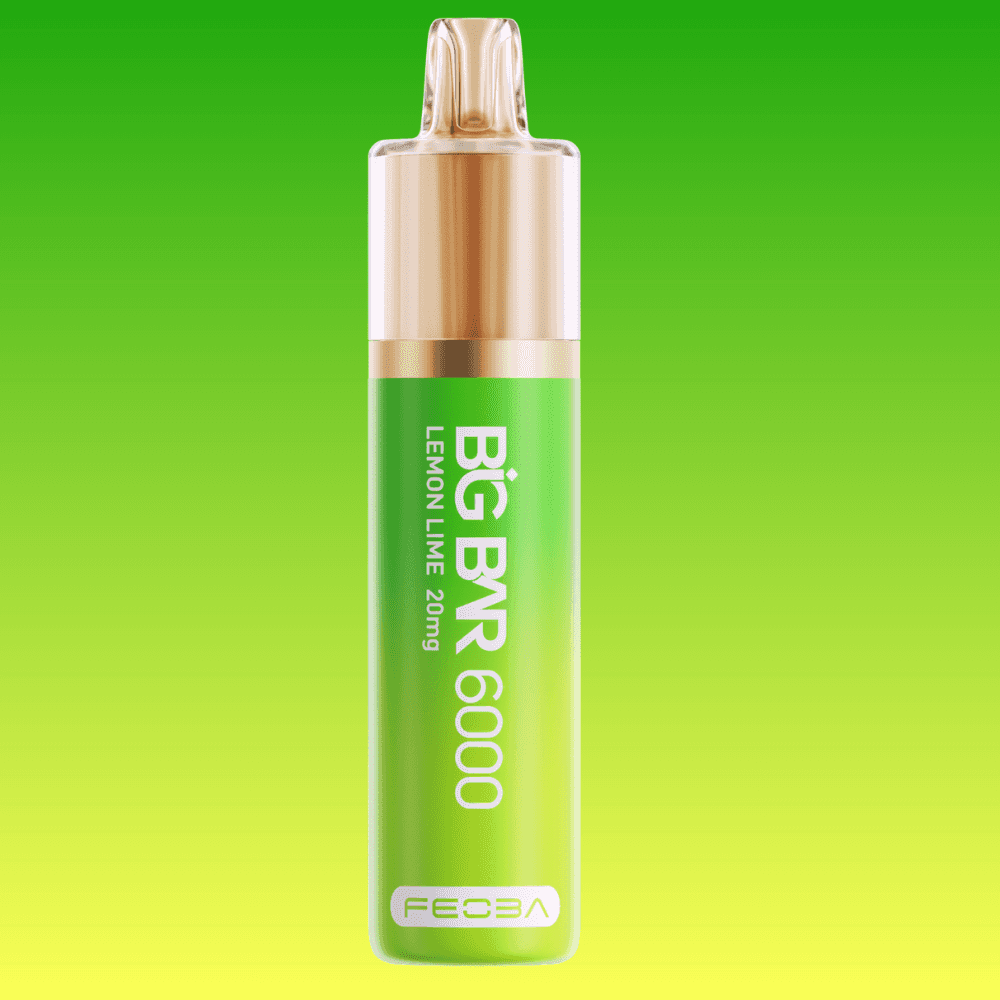 Big Bar 6000 - Lemon Lime | 5 Packs