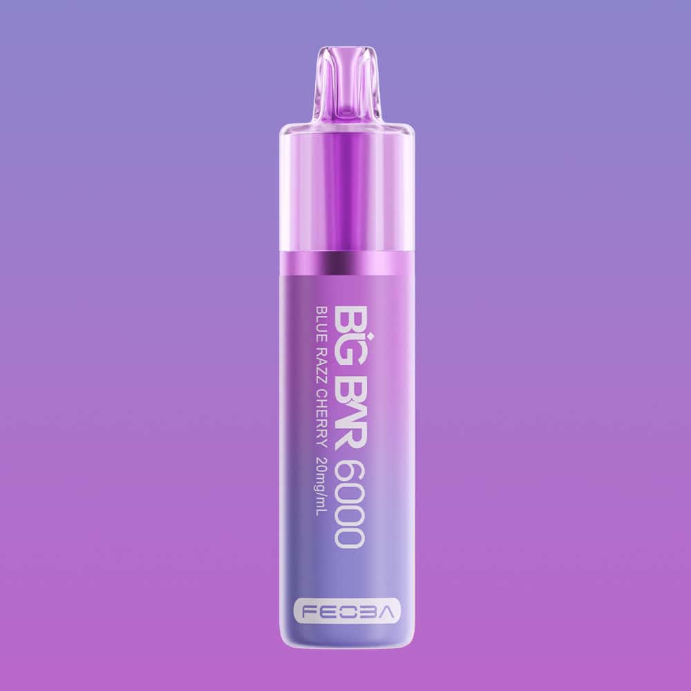 Big Bar 6000 - Blue Razz Cherry | 5 Packs