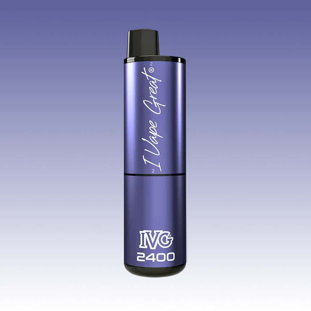 IVG 2400 - Grape Ice | 5 Packs