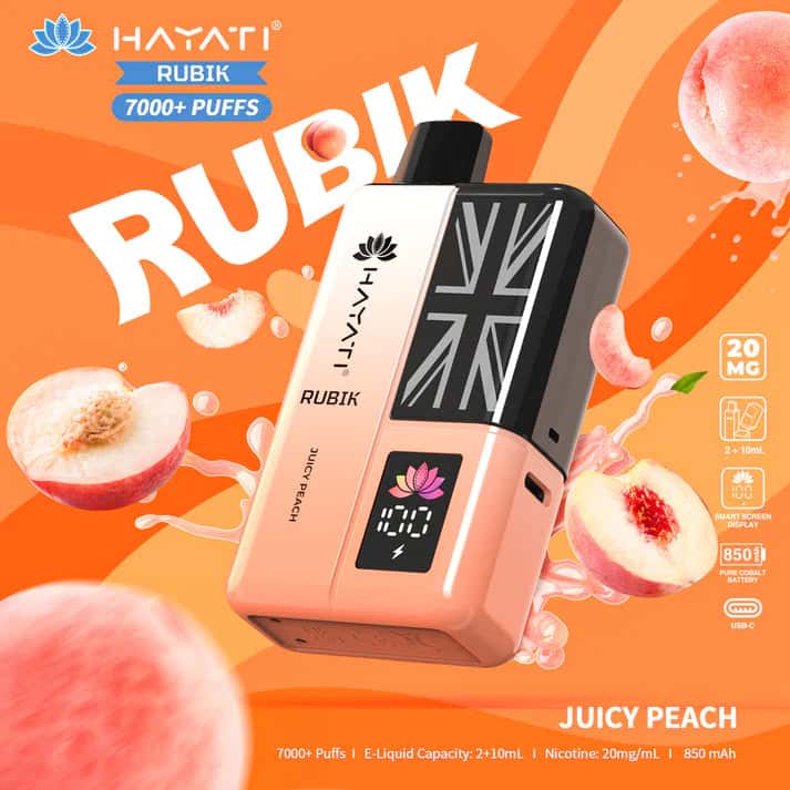 Hayati Rubik 7000 - Juicy Peach