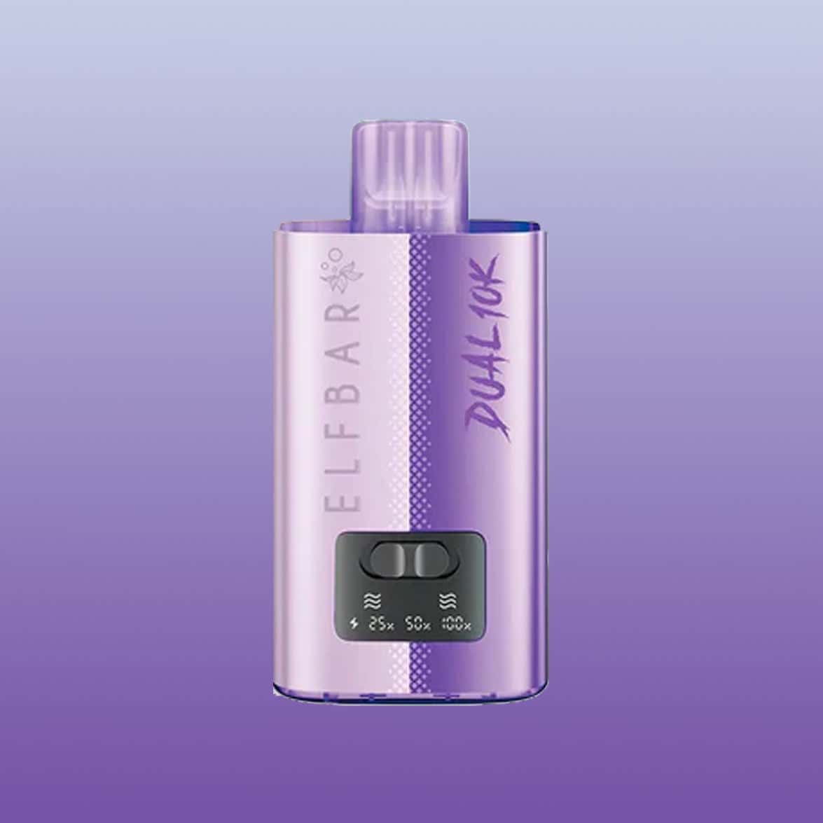 Elf Bar Dual 10K - Grape Edition | 5 Packs