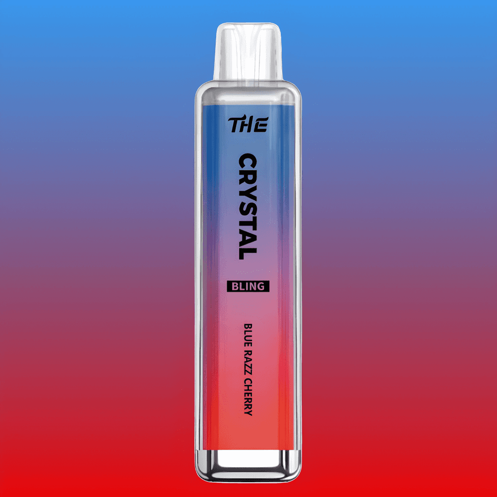The Crystal Bling 6000 - Blue Razz Cherry - Pack of 10