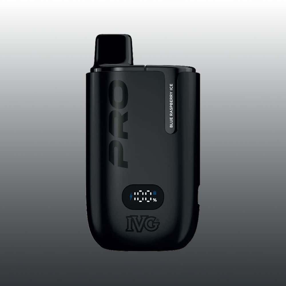 IVG Pro 12000 - Blue Raspberry Ice | 5 Packs