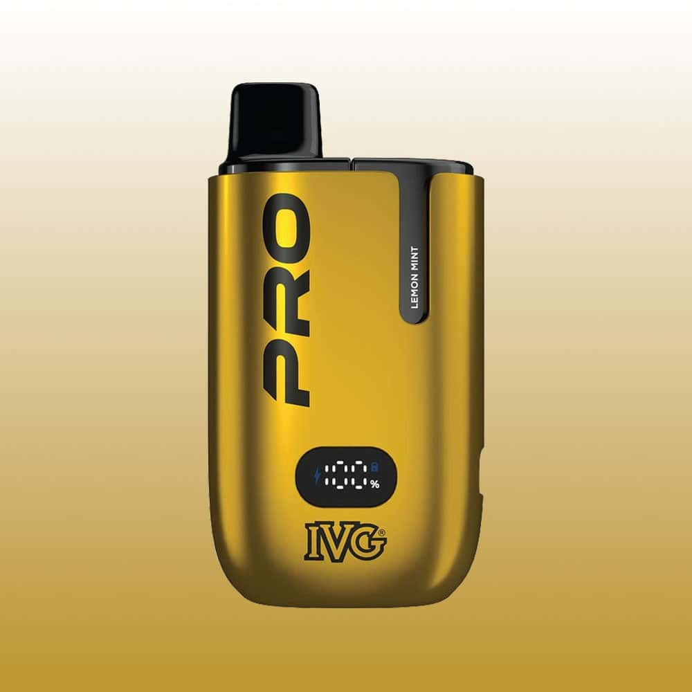 IVG Pro 12000 - Lemon Mint | 5 Packs