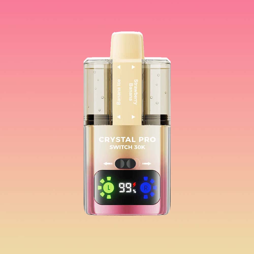 Crystal Pro Switch 30k - Banana Ice / Strawberry Banana | 5 Packs