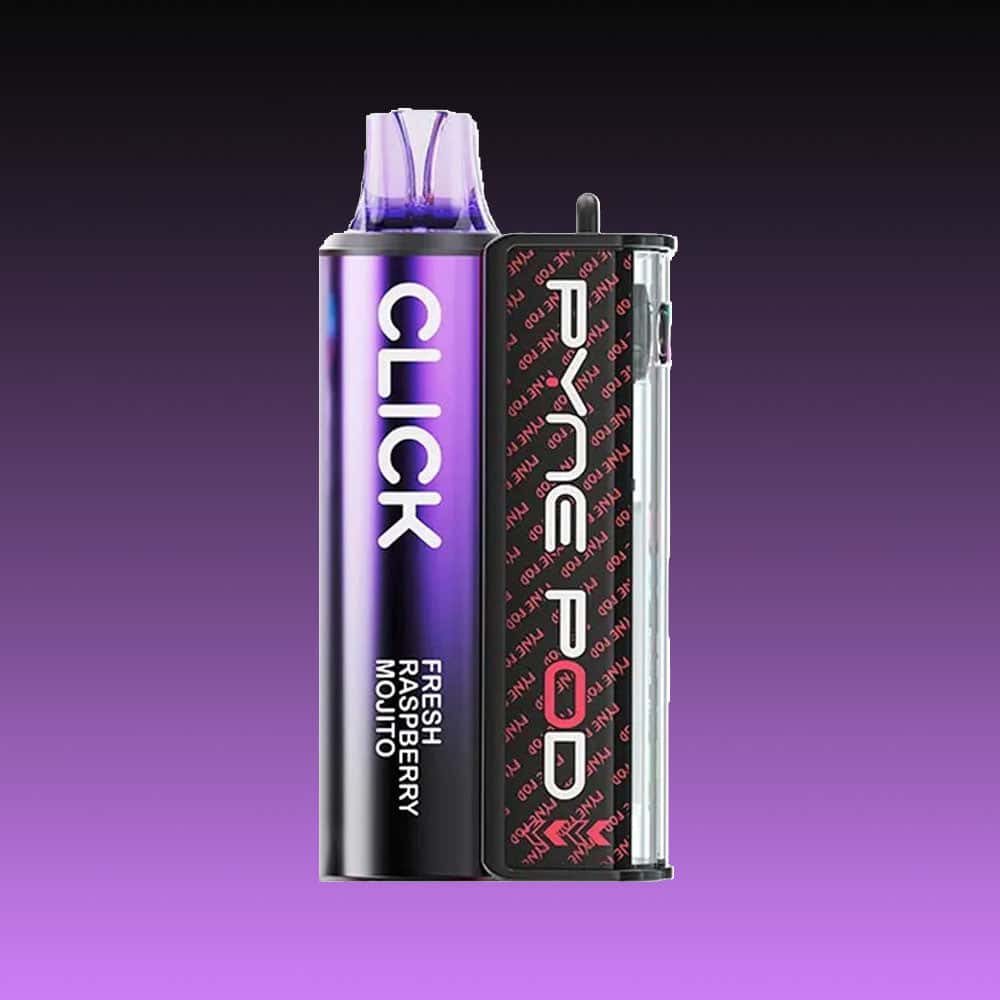 Pyne Pod Click 10K - Fresh Raspberry Mojito | 5 Packs