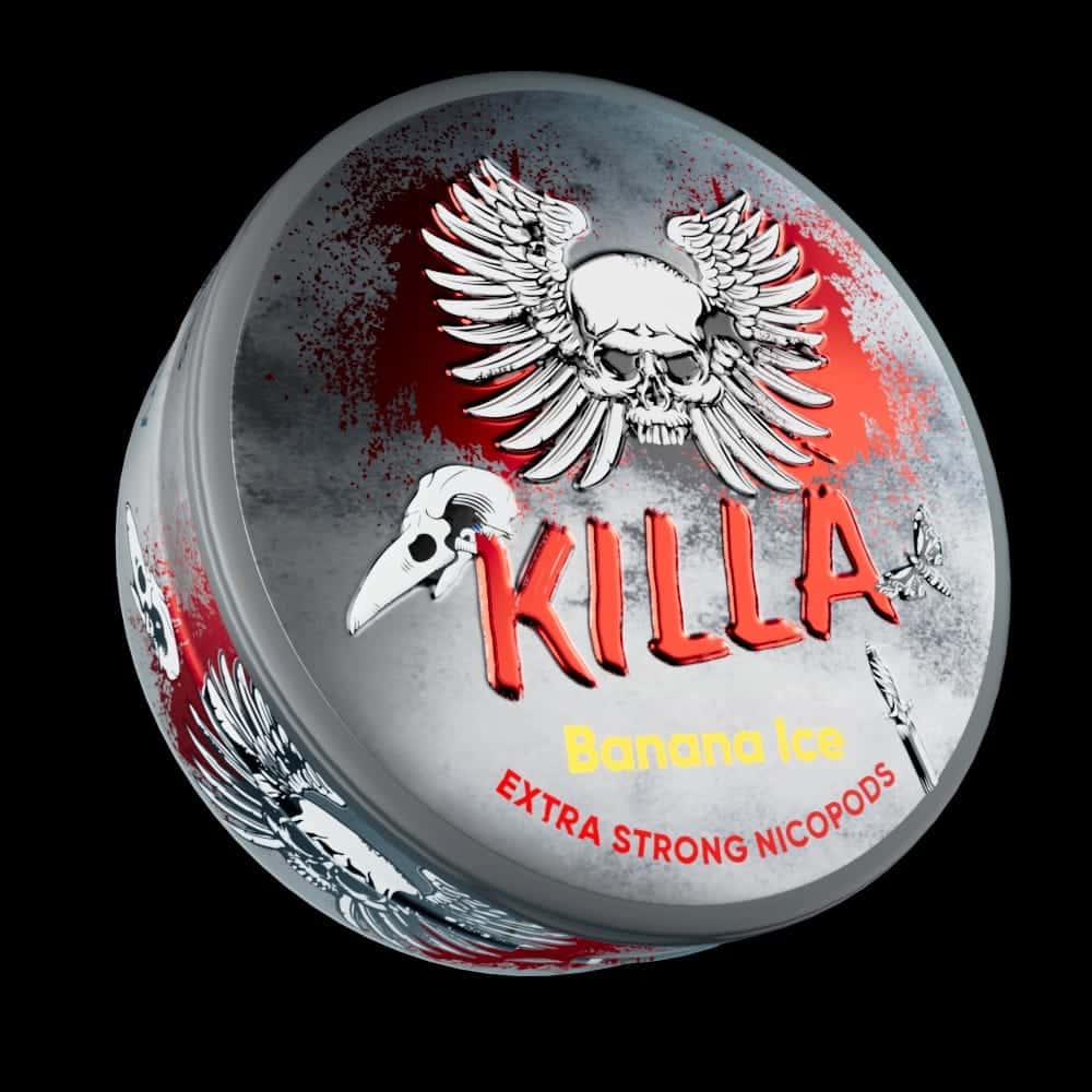 Killa Nicotine Pouches Banana Ice - 12.8mg