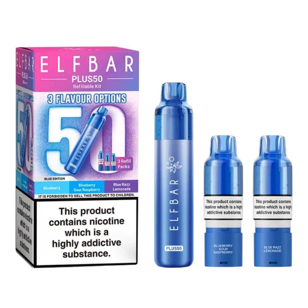 Elf Bar Plus50 Refillable Pod Vape Kit
