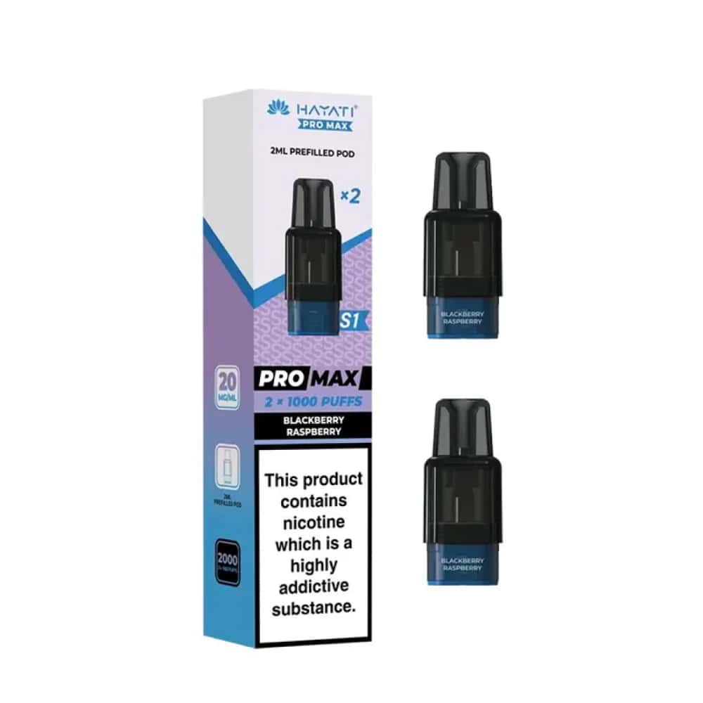 Hayati Pro Max S1 Prefilled Pods 