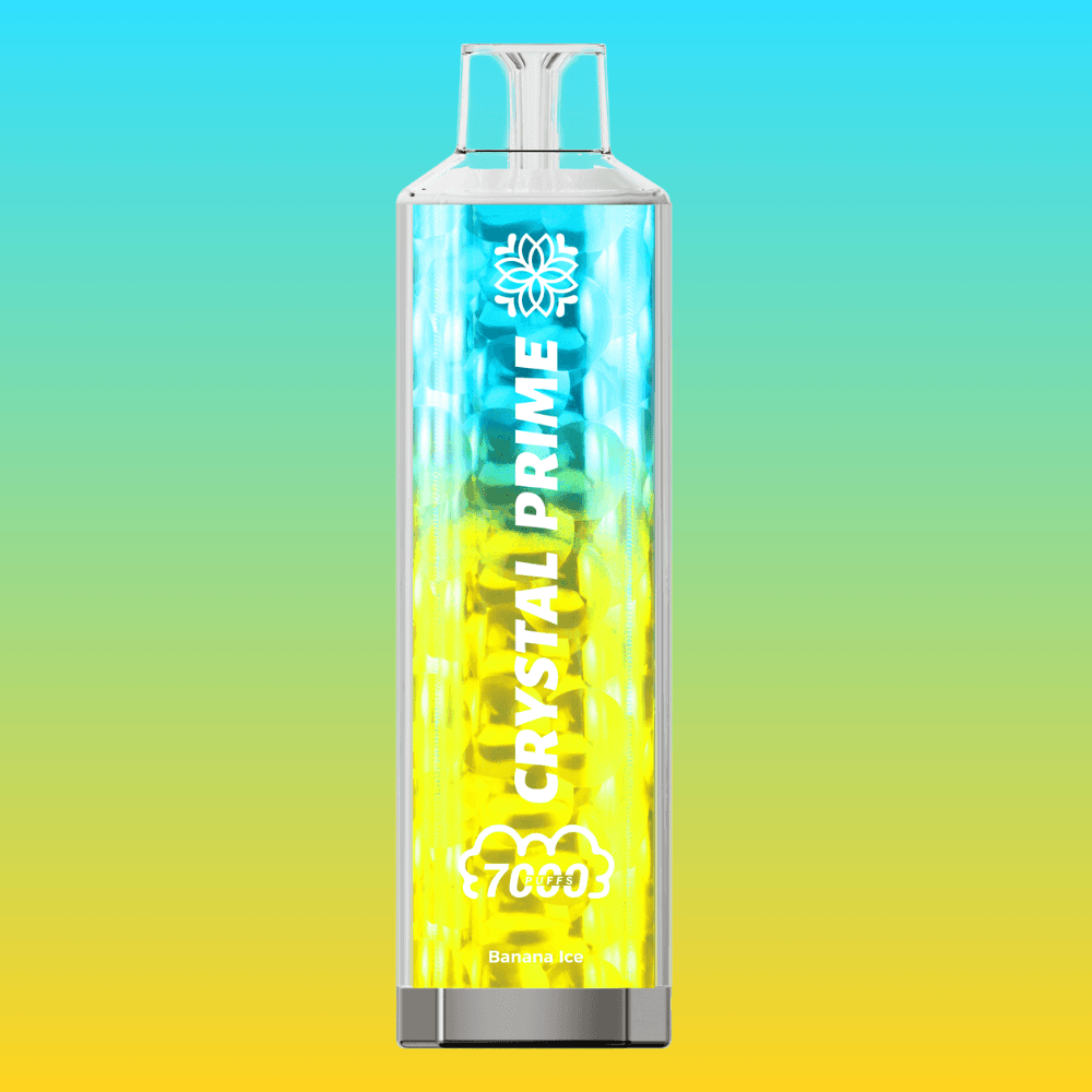 Crystal Prime 7000 - Banana Ice  | 10 Packs