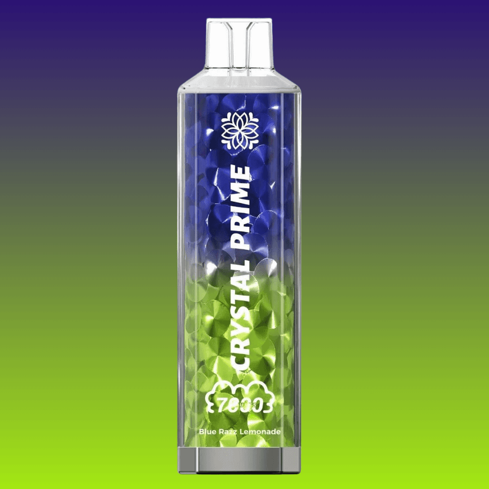 Crystal Prime 7000 - Blue Razz Lemonade  | 10 Packs