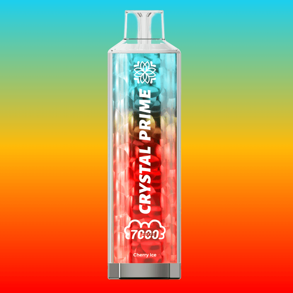 Crystal Prime 7000 - Cherry Ice  | 10 Packs