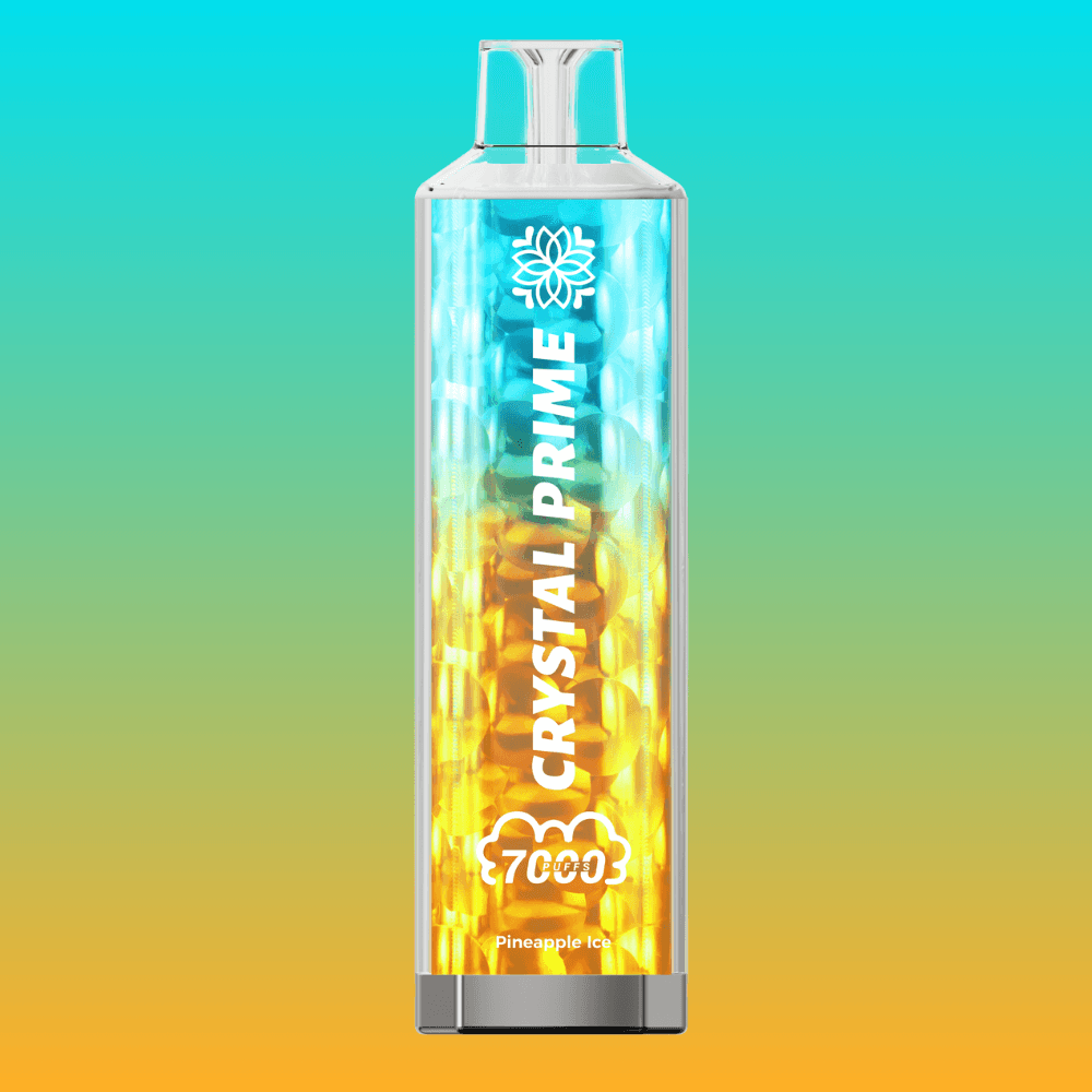 Crystal Prime 7000 - Pineapple Ice  | 10 Packs