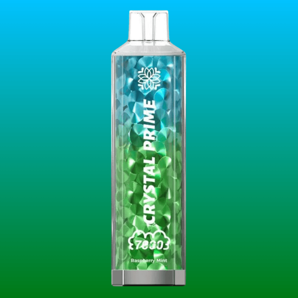 Crystal Prime 7000 - Raspberry Mint  | 10 Packs