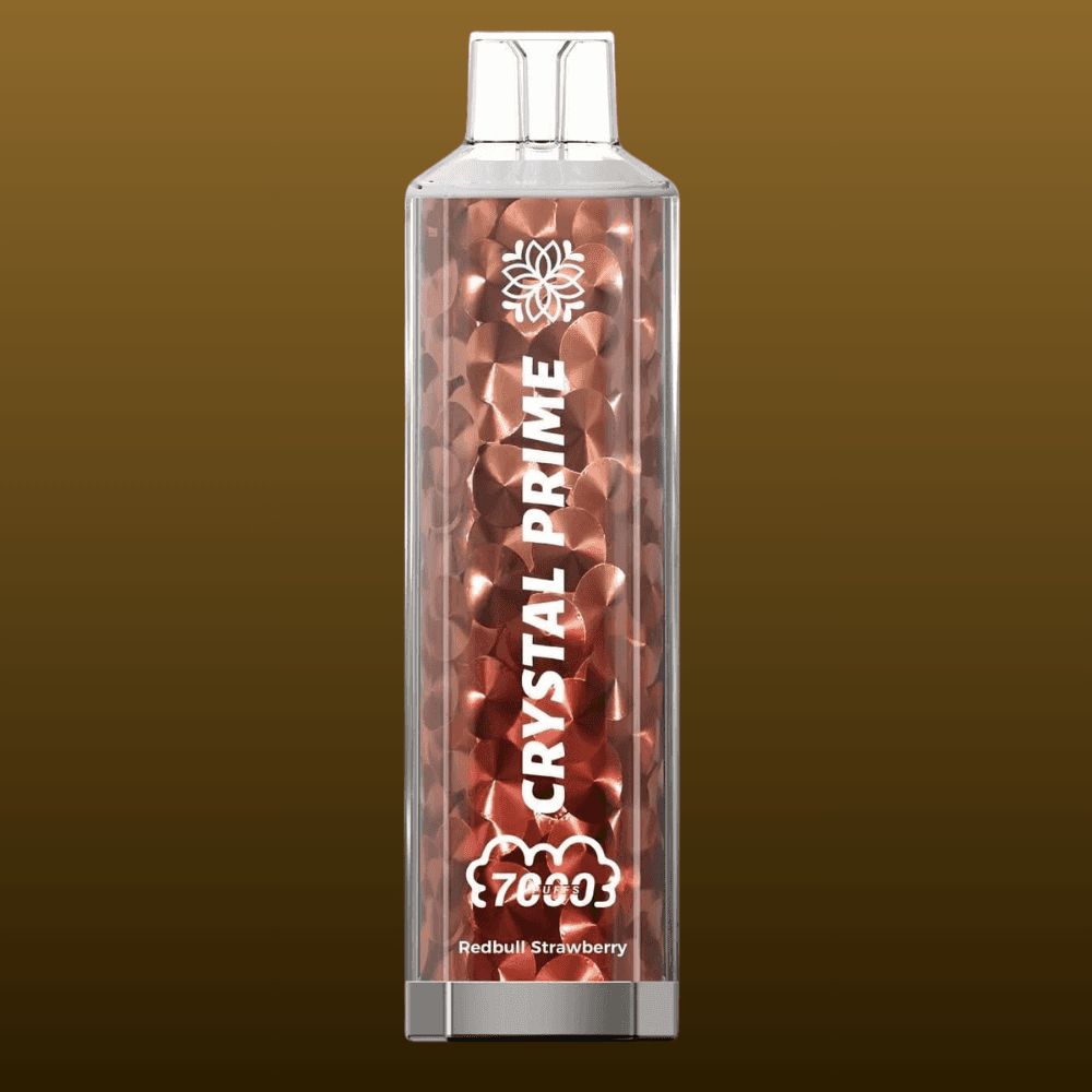 Crystal Prime 7000 - Redbull Strawberry  | 10 Packs