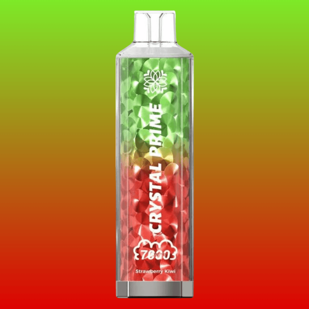 Crystal Prime 7000 - Strawberry Kiwi  | 10 Packs