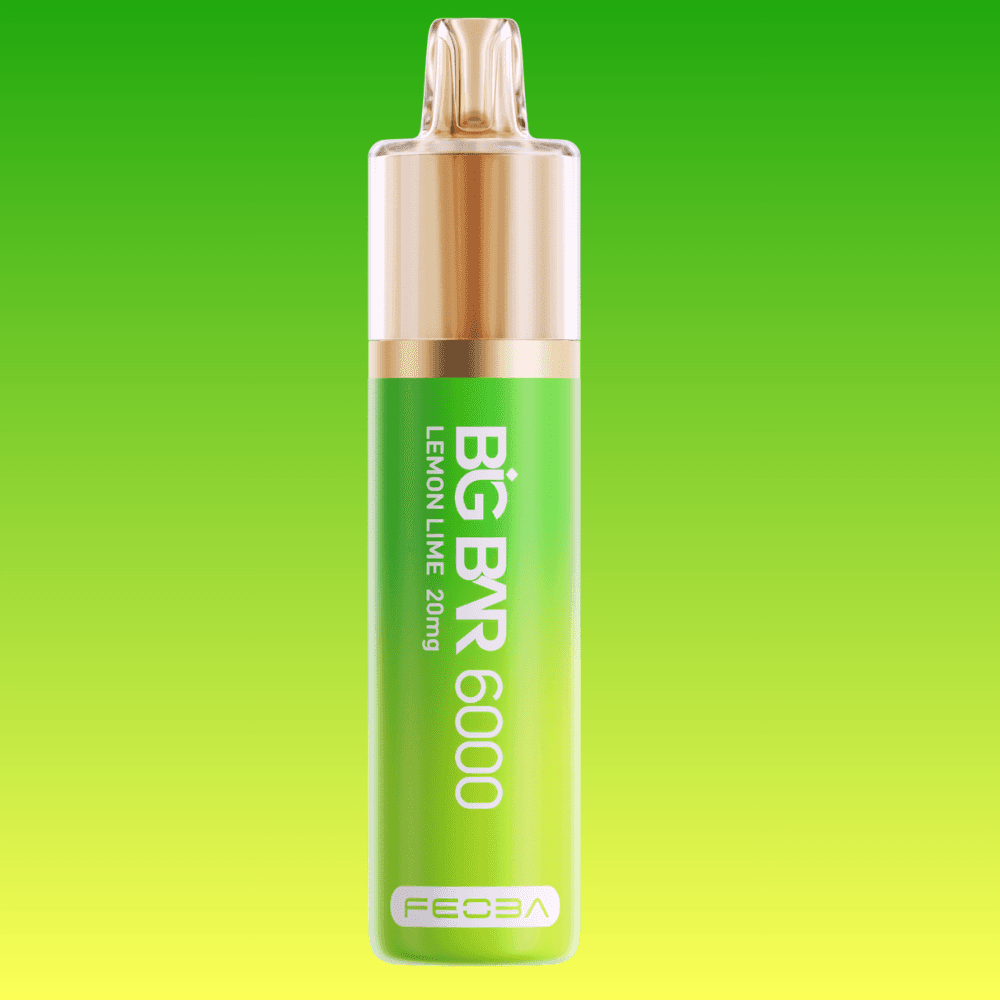 Big Bar 6000 - Lemon Lime | 5 Packs