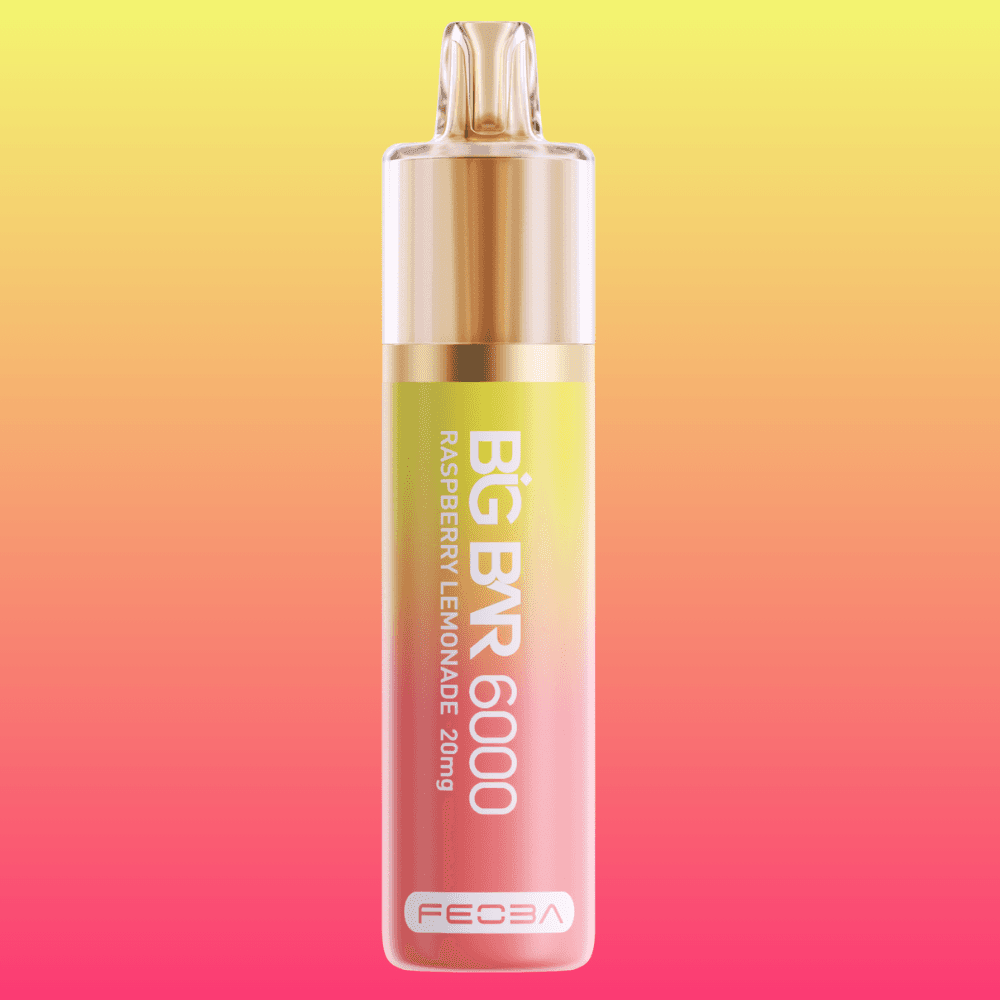 Big Bar 6000 - Raspberry Lemonade | 5 Packs