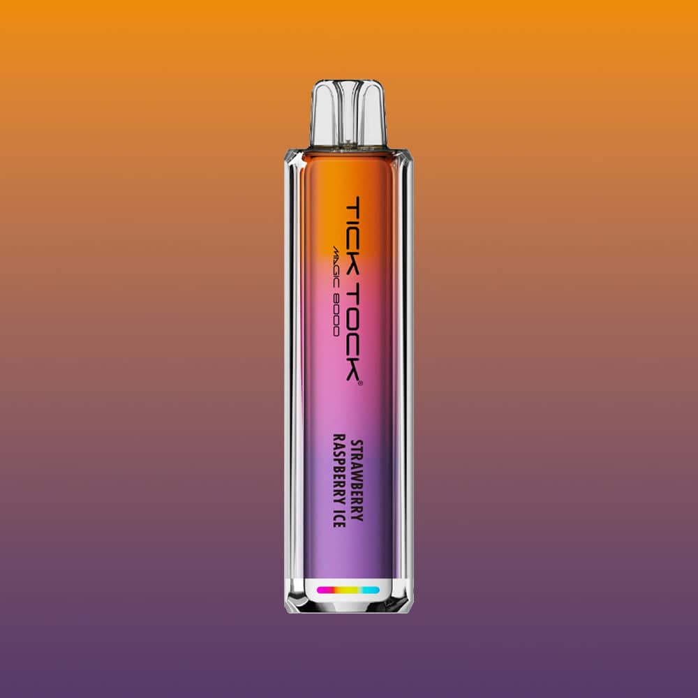 Tick Tock Magic 8000 - Strawberry Raspberry Ice | 5 Packs