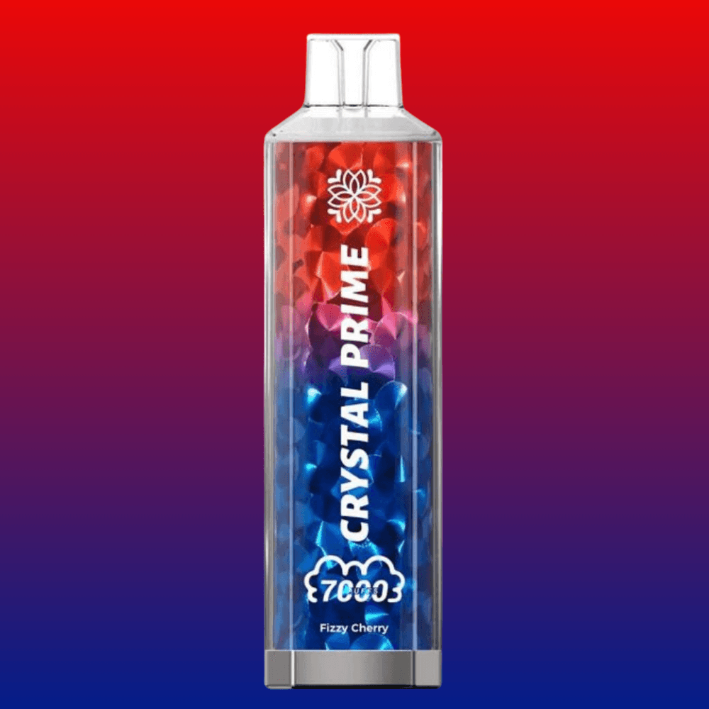 Crystal Prime 7000 - Fizzy Cherry  | 10 Packs