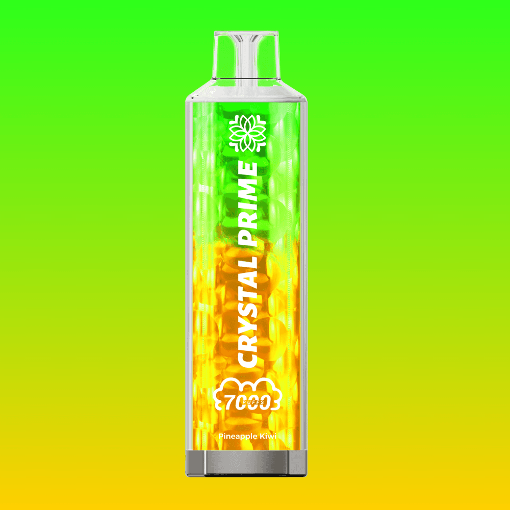 Crystal Prime 7000 - Pineapple Kiwi  | 10 Packs