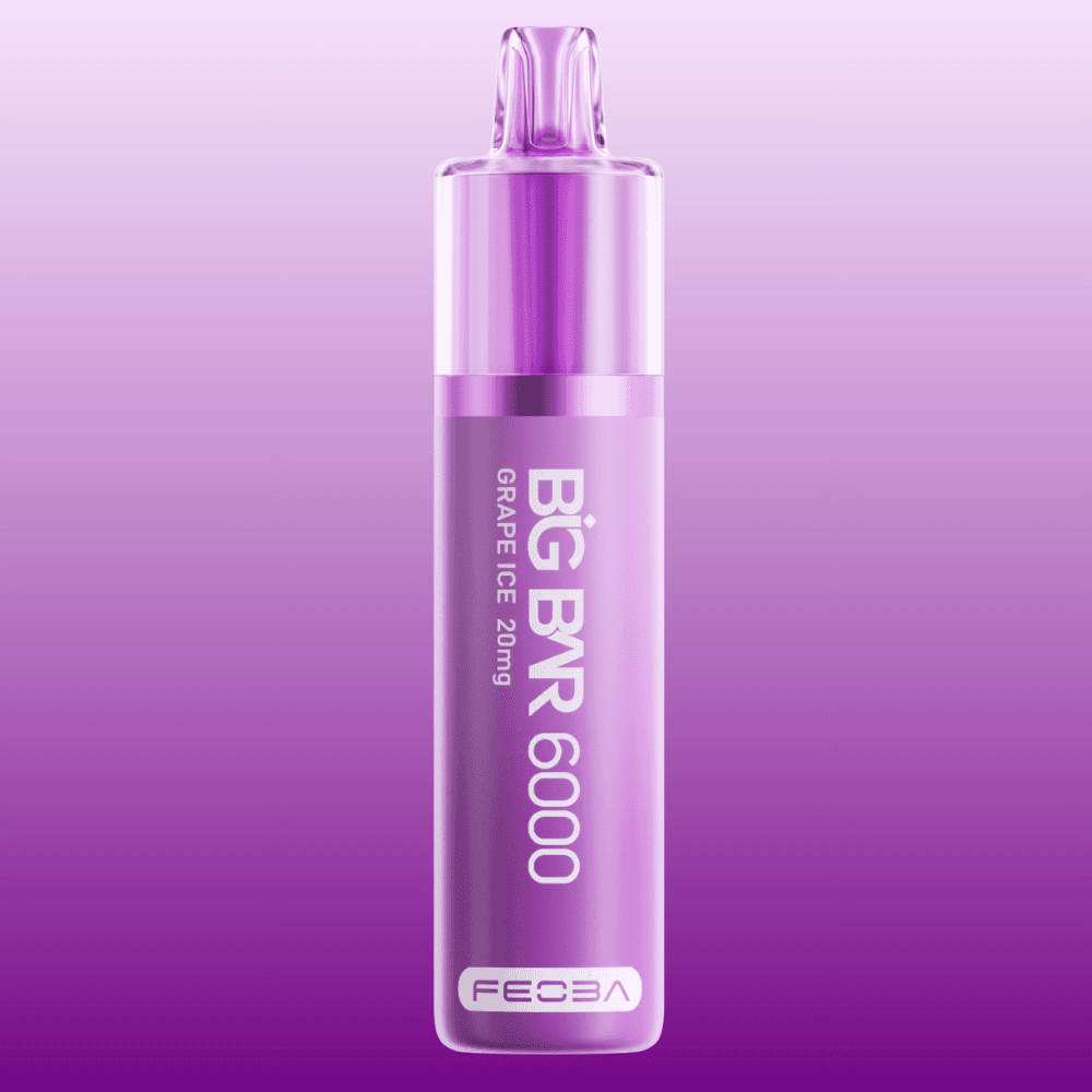 Big Bar 6000 - Grape Ice | 5 Packs