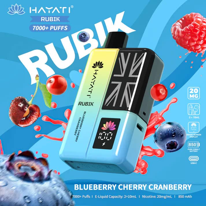 Hayati Rubik 7000 - Blueberry Cherry Cranberry