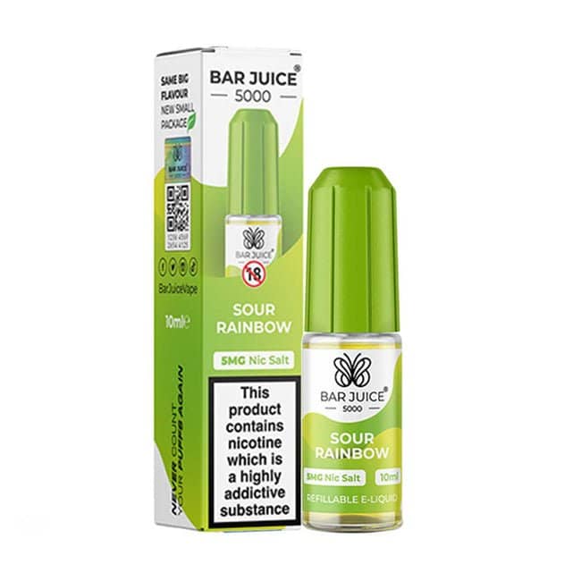 Bar Juice 5000 Nic Salt - Sour Rainbow 20MG