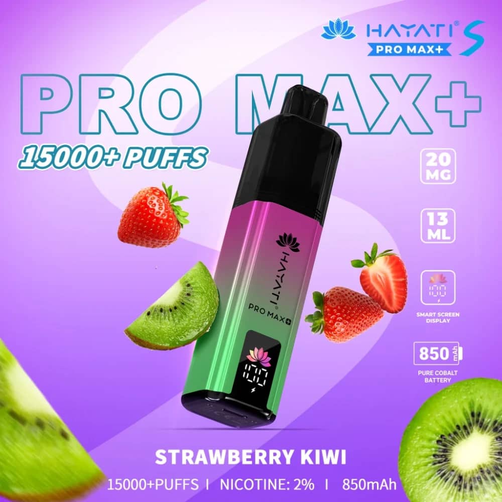 Hayati Pro Max + Plus S 15000 Prefilled Refill Pods Vape Kit
