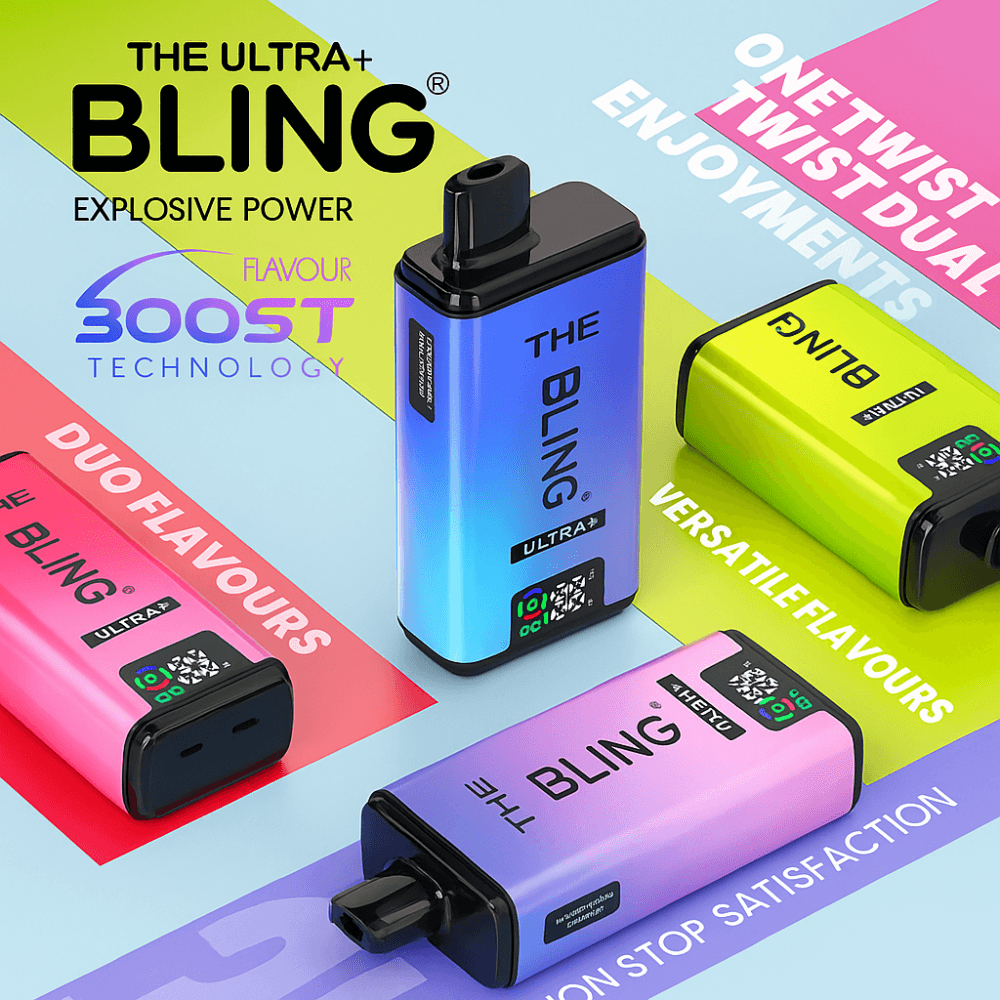 The Crystal Bling Ultra Plus 30k Prefilled Refill Pod Vape Kit