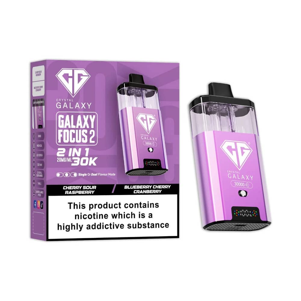 Crystal Galaxy 30k Focus 2 Prefilled Vape Kit