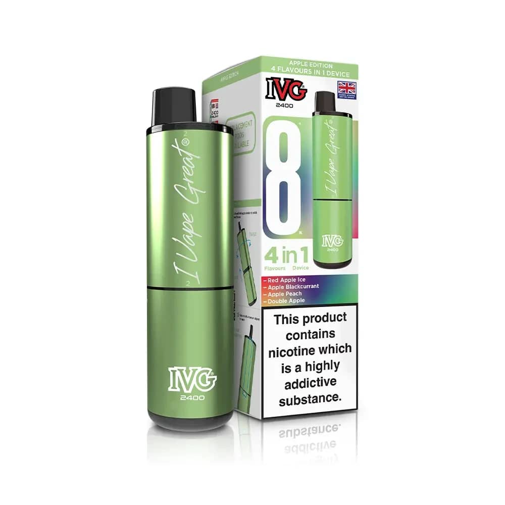 IVG 2400 Prefilled Pod Vape Kit Box of 5