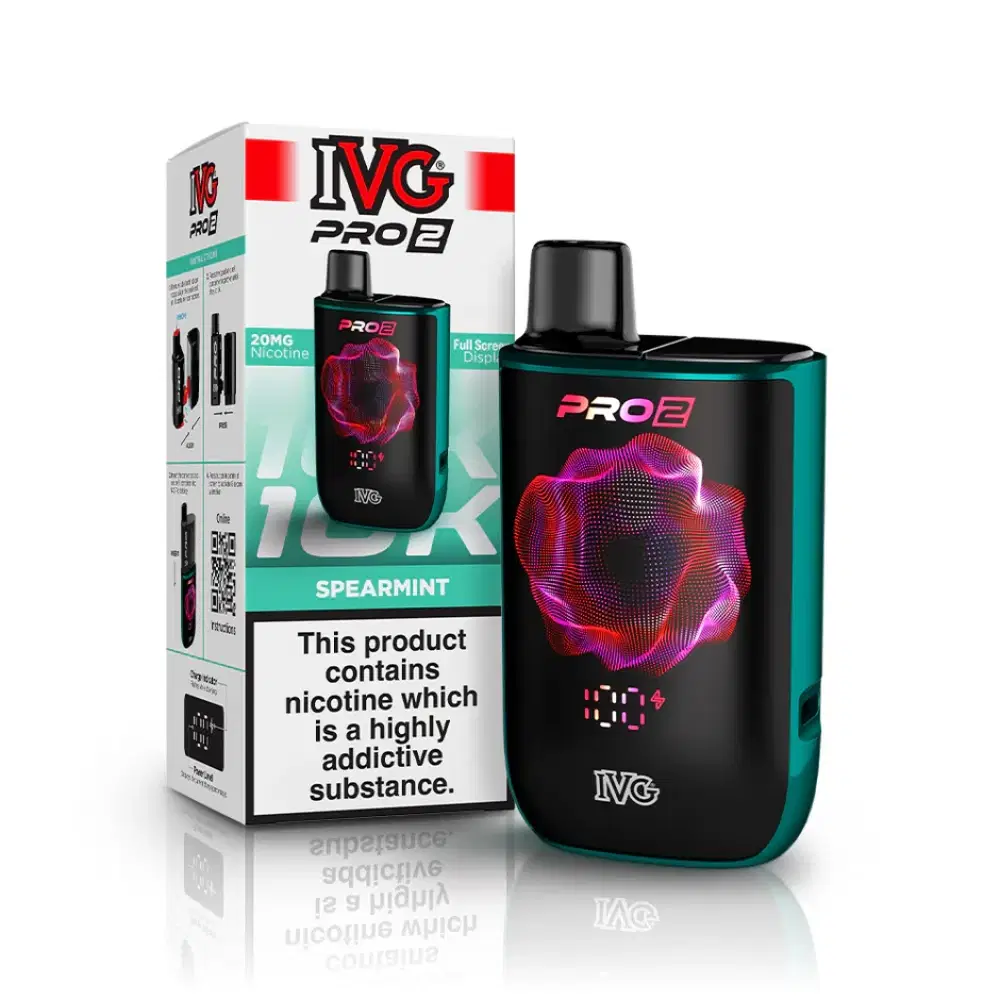 IVG Pro 2 Starter Vape Kit | 10,000 Puffs