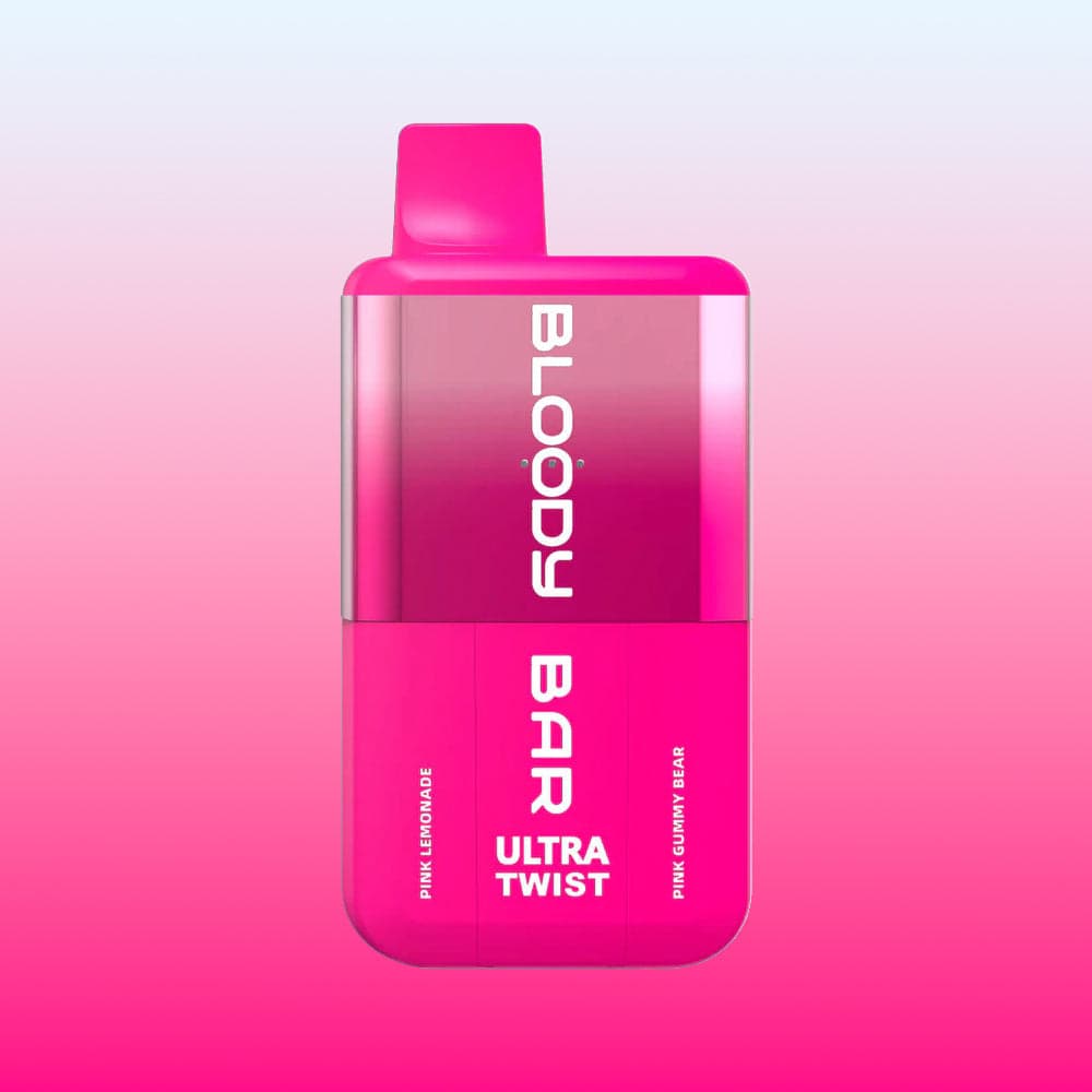 Bloody Bar Ultra Twist 20k - Pink Lemonade / Pink Gummy Bear | 5 Packs