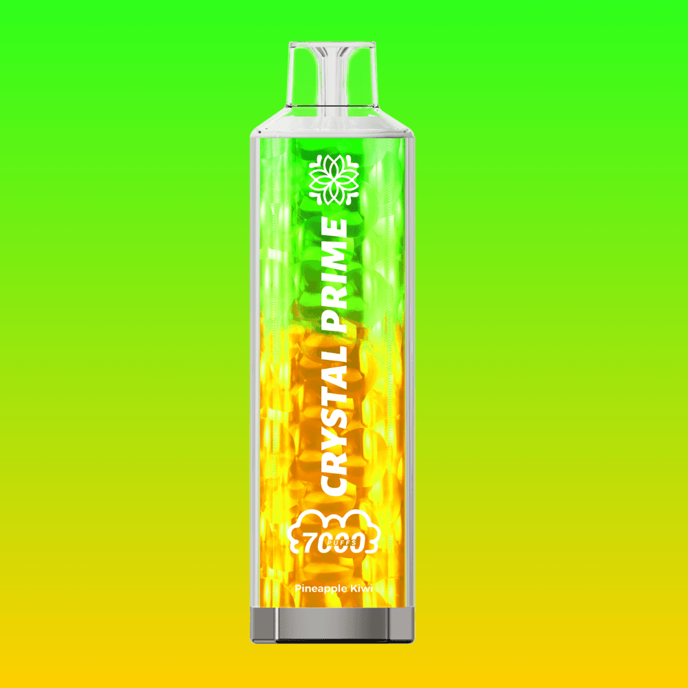 Crystal Prime 7000 - Pineapple Kiwi  | 10 Packs