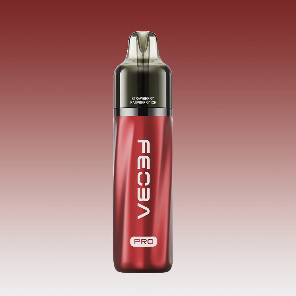 Feoba Pro 6000 - Strawberry Raspberry Ice | 5 Packs