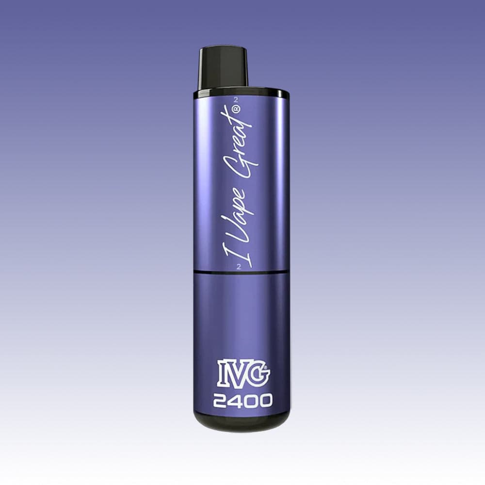 IVG 2400 - Grape Ice | 5 Packs