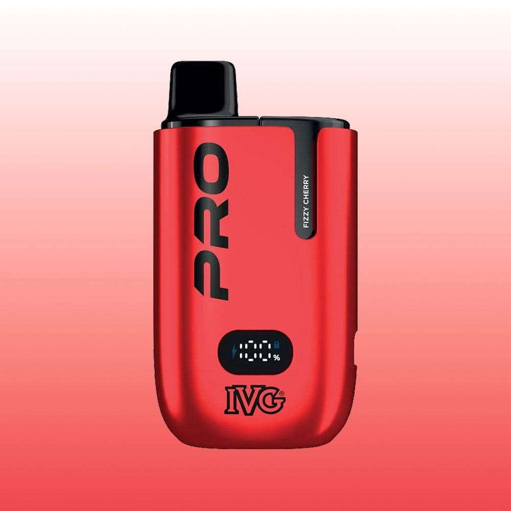 IVG Pro 12000 - Fizzy Cherry | 5 Packs