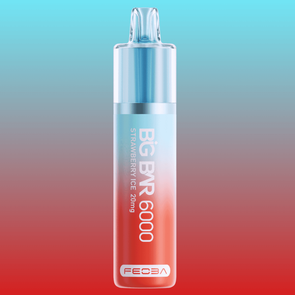 Big Bar 6000 - Strawberry Ice | 5 Packs