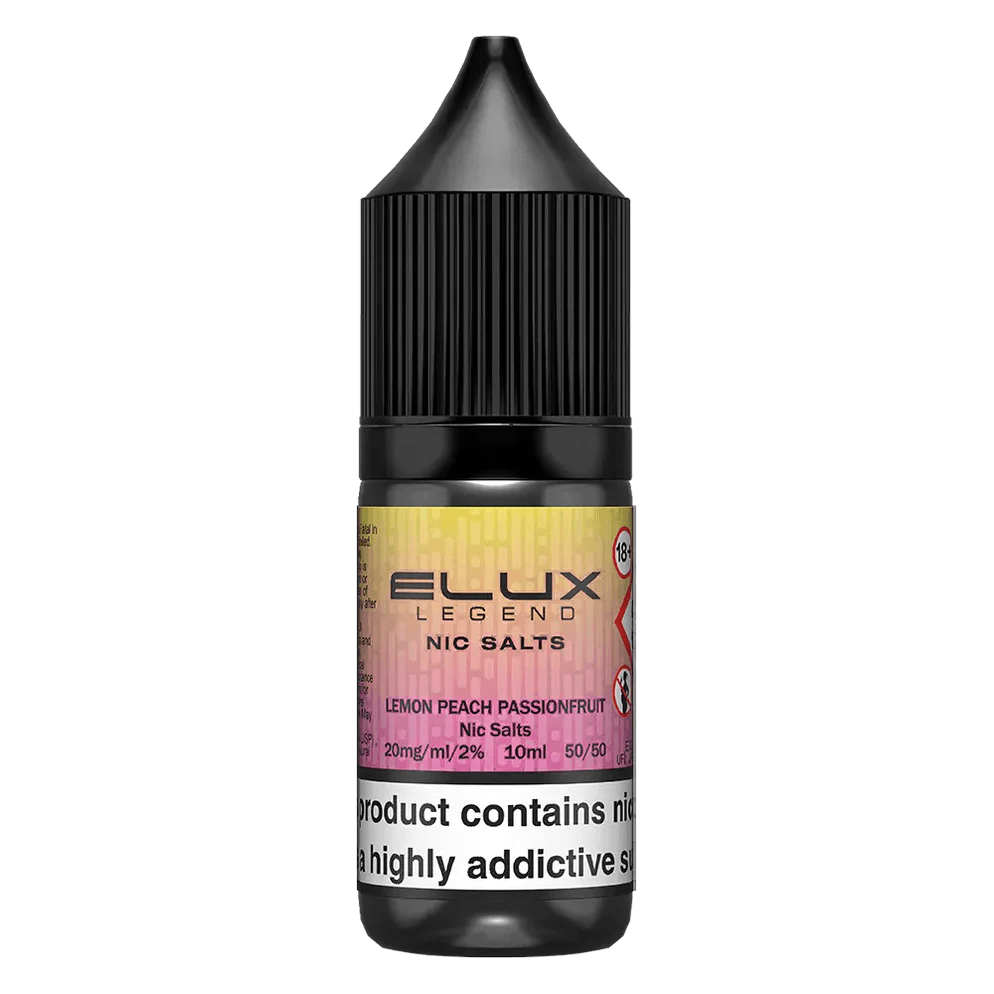  20mg Elux Legend Nic Salt - Lemon Peach Passionfruit