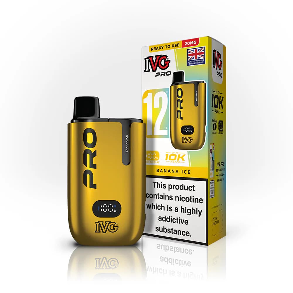  Banana Ice IVG Pro 12 10K Vape Kit