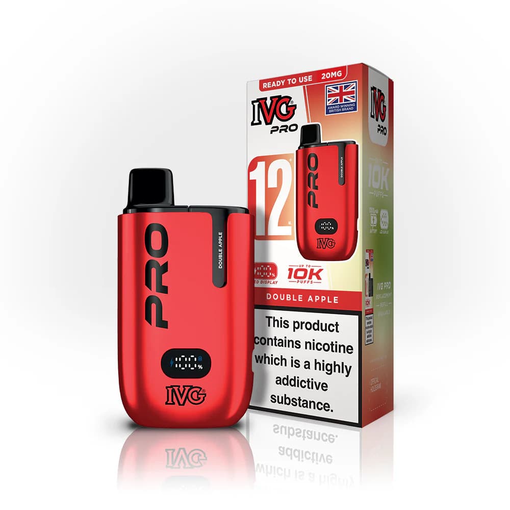  Double Apple IVG Pro 12 10K Vape Kit